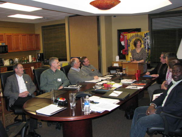 A general meeting in our board room